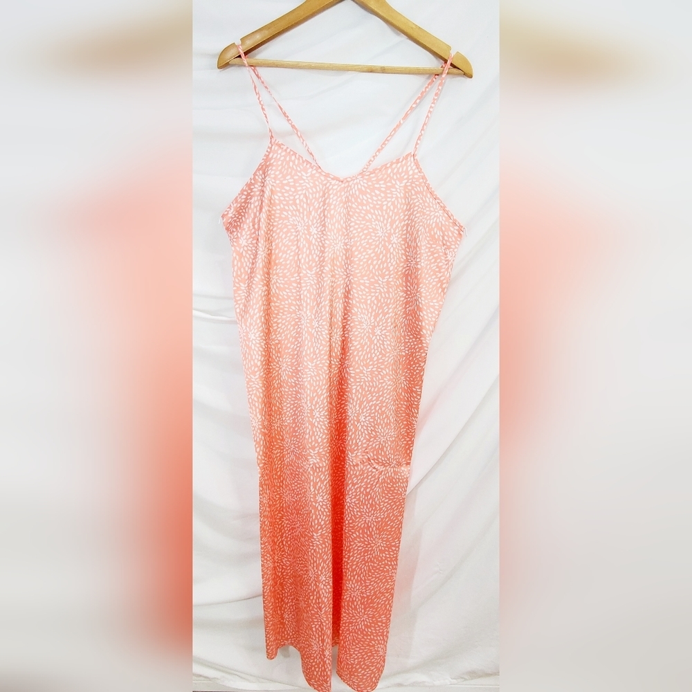 NWT: LC Lauren Conrad Coral Spaghetti Strap Slip Dress Size XL